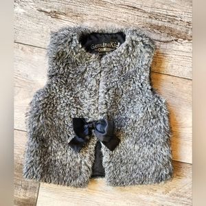 OshKosh Genuine Kids Faux Fur Vest